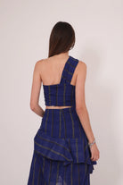 FLIRTY KETEN ÇİZGİLİ TOP