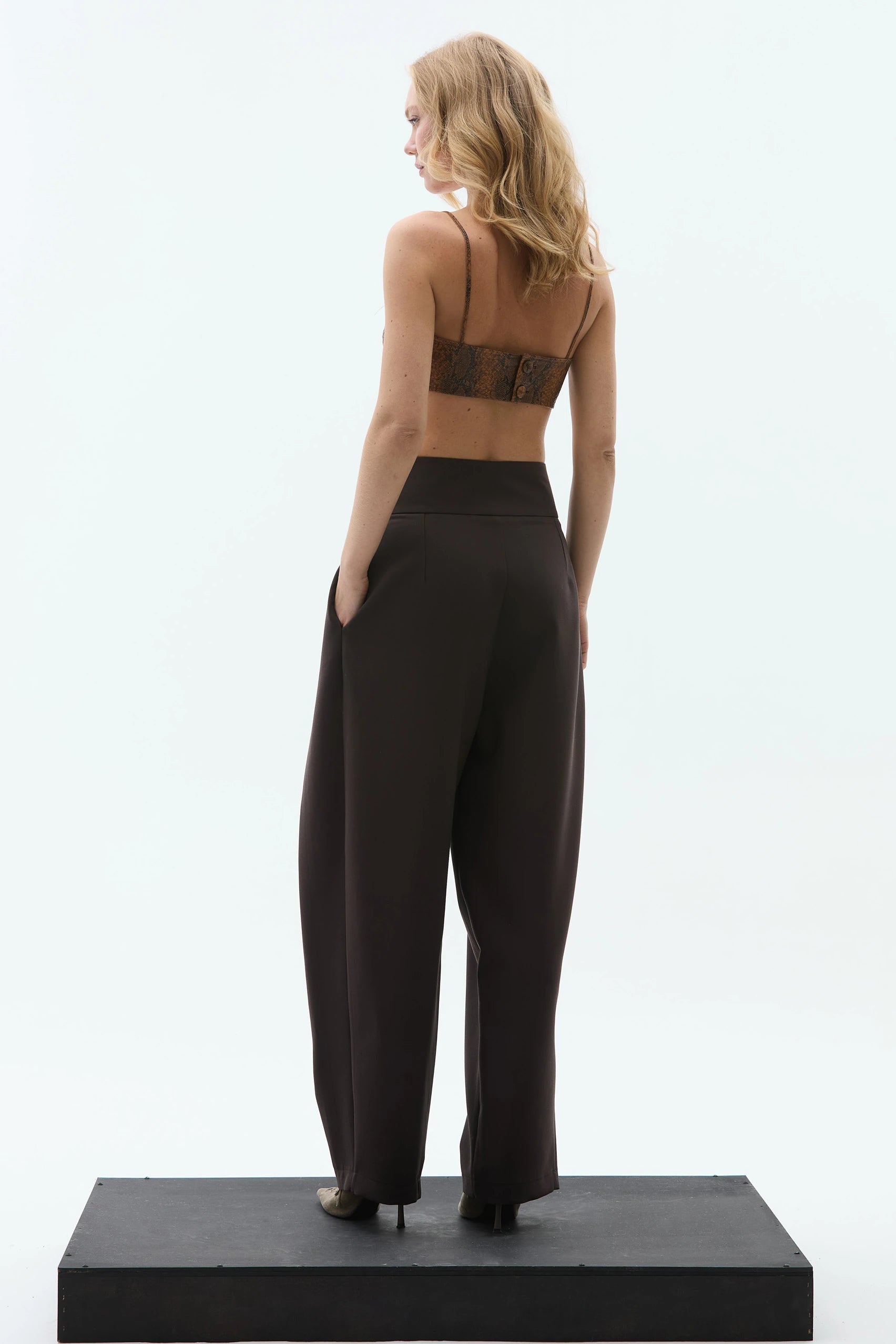 FRAME BALOONFIT KAHVERENGİ PANTOLON