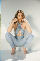 LENA ÇİZGİLİ TULUM