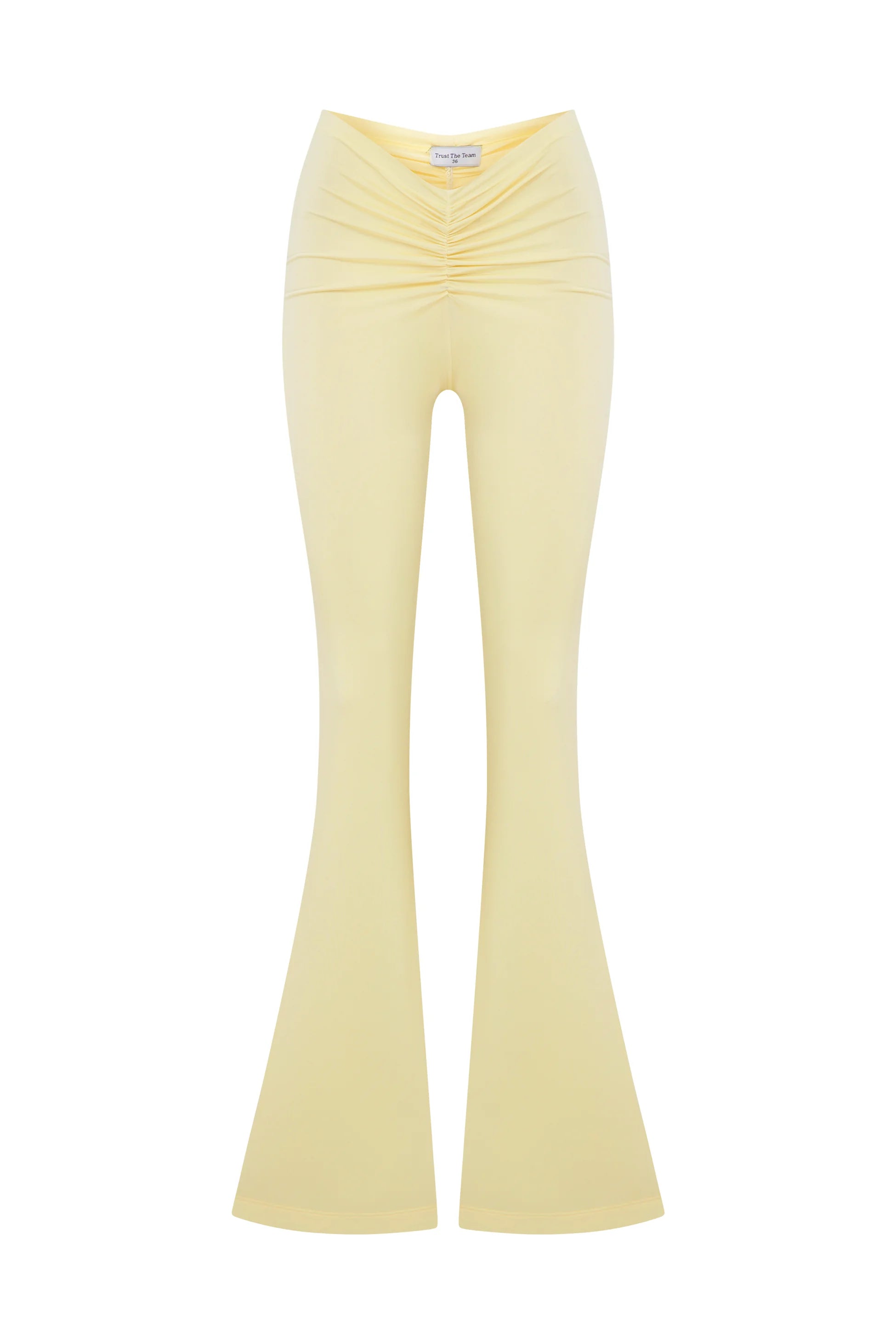 SAHARA DRAPELİ BUTTER YELLOW PANTOLON
