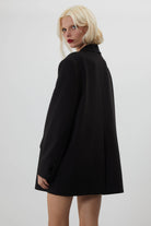 ELI SİYAH OVERSIZE BLAZER CEKET