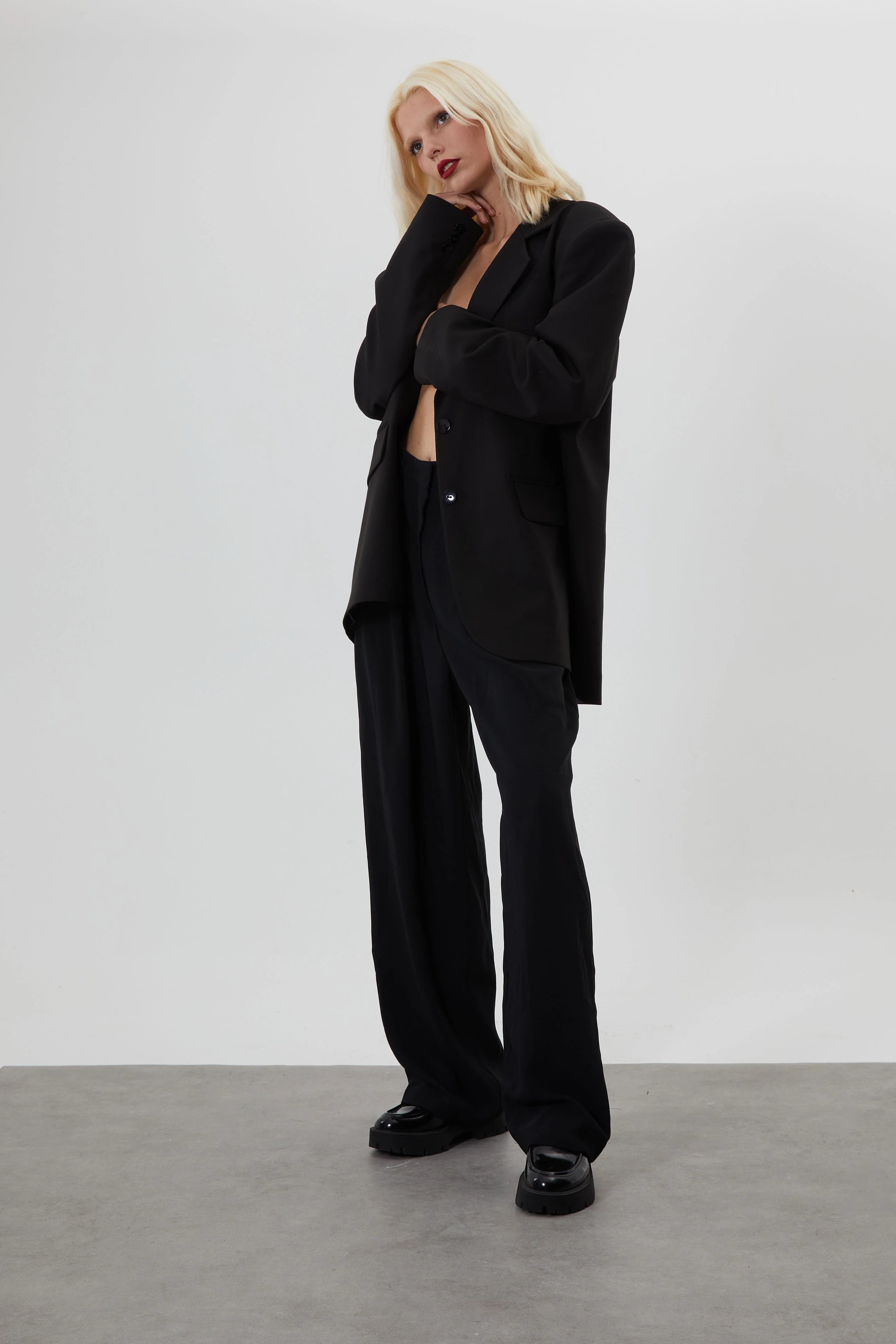 POSH SİYAH PANTOLON