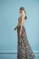 ZETA BOW LEOPAR DESENLİ TÜL ETEK