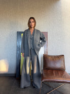 LUI KAUÇUK BLAZER CEKET