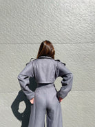 OVERSIZED TRENCH TULUM ANTRASİT