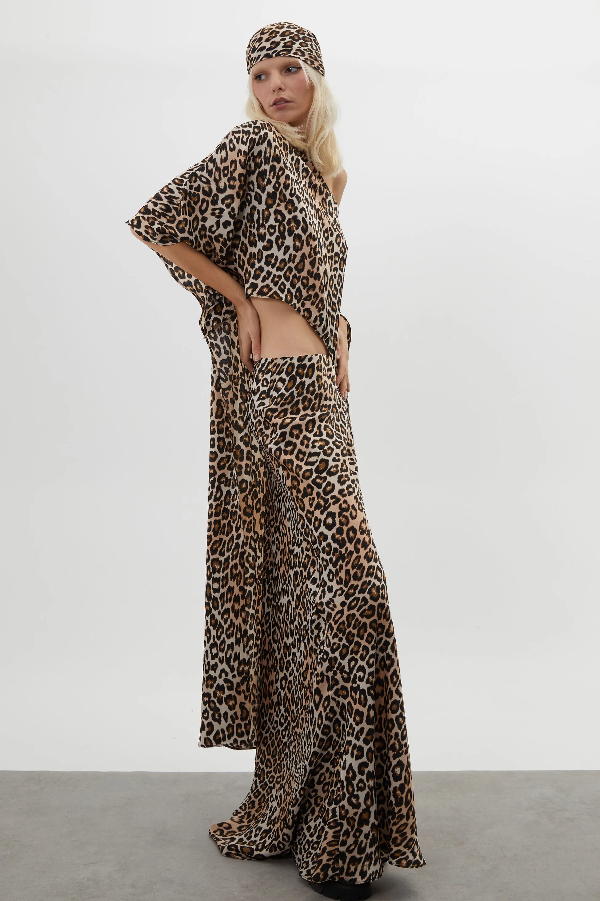 ZETA LEOPAR DESENLİ ETEK
