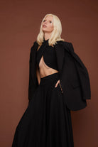 ELI SİYAH OVERSIZE BLAZER CEKET