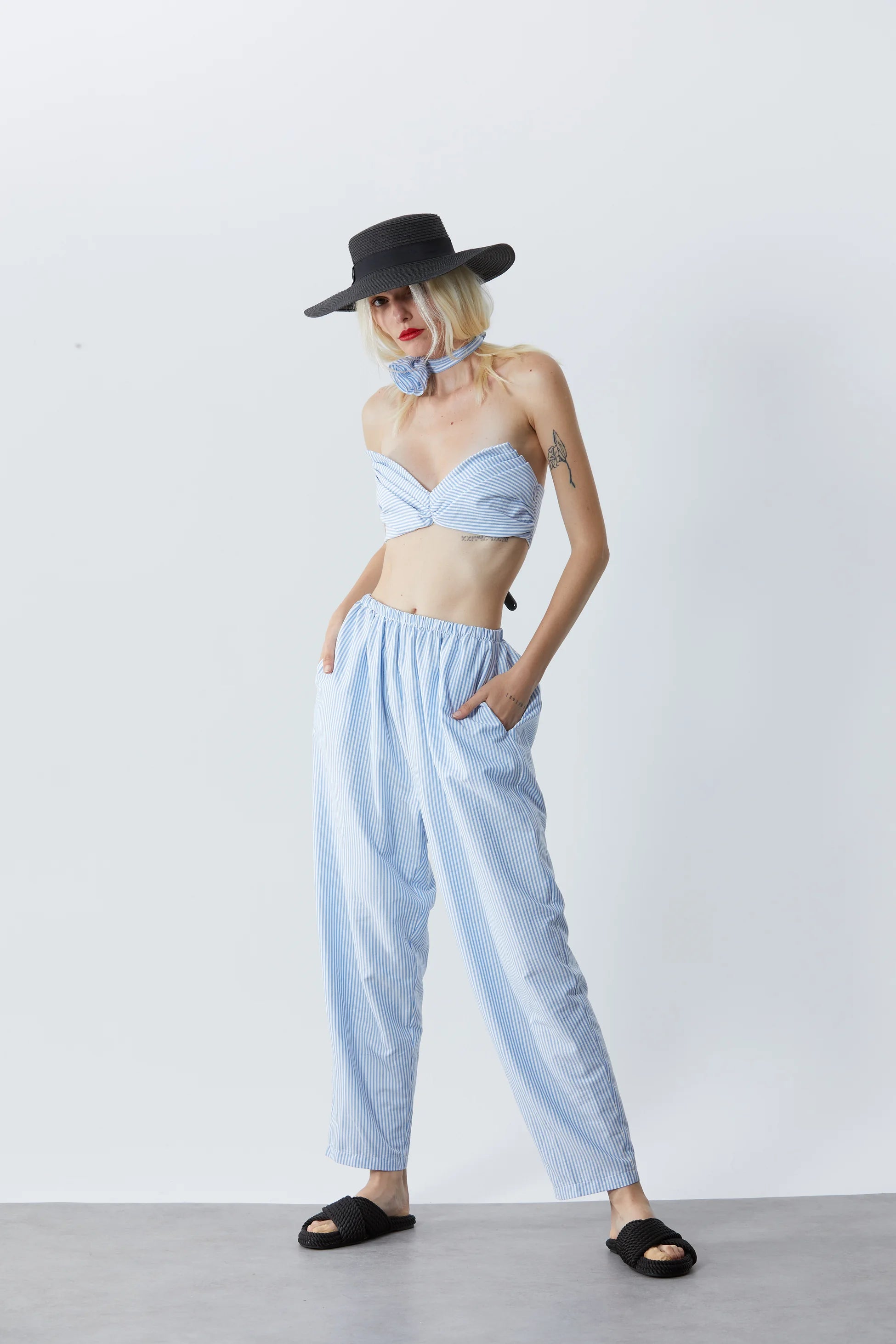 ICONIC PANTS ÇİZGİLİ
