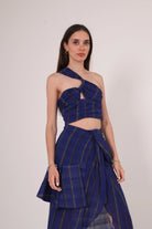 FLIRTY KETEN ÇİZGİLİ TOP