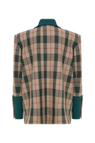 CLARE ÖZEL DİKİM OVERSIZE ŞAL YAKA BLAZER CEKET