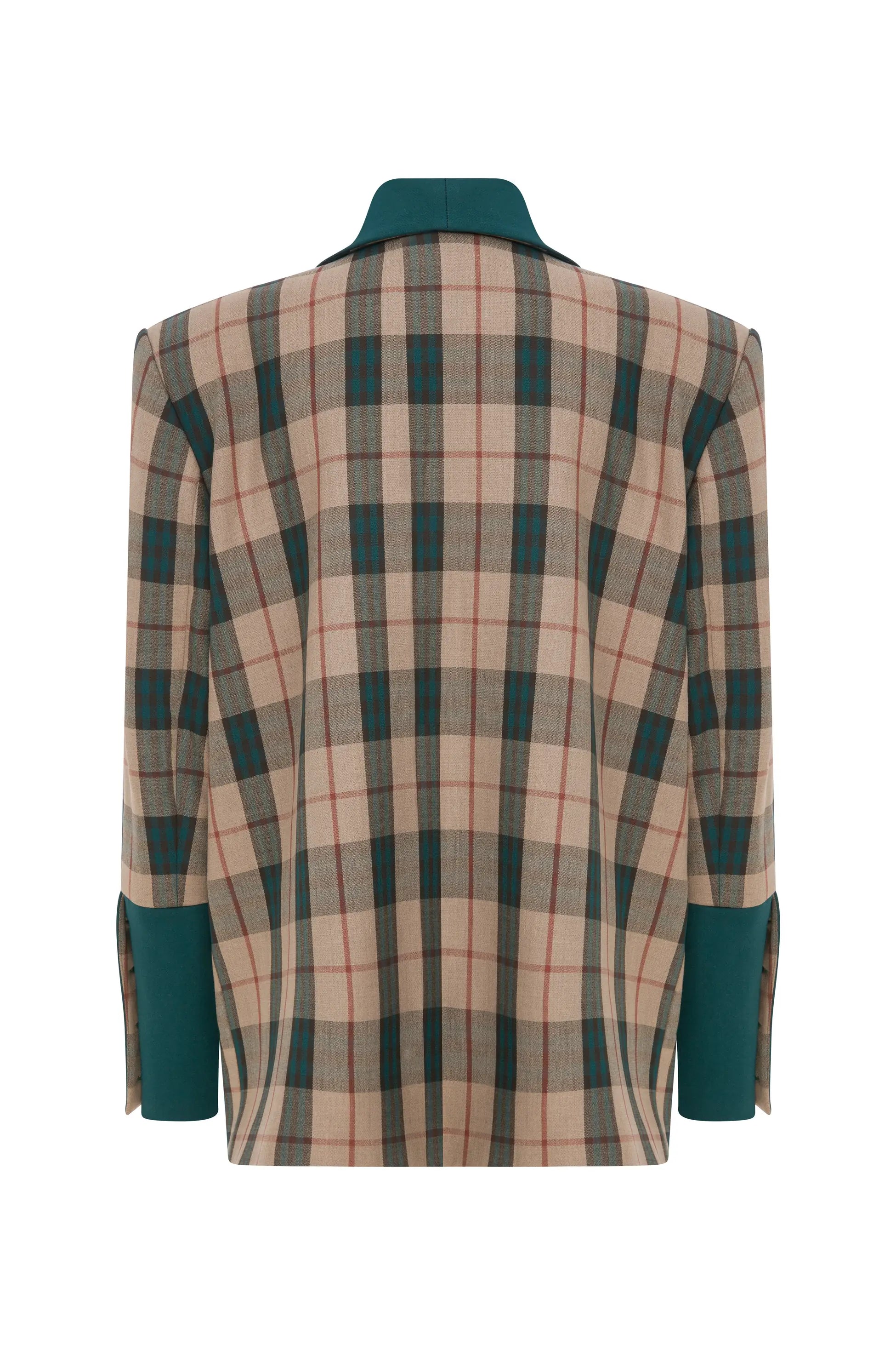 CLARE ÖZEL DİKİM OVERSIZE ŞAL YAKA BLAZER CEKET