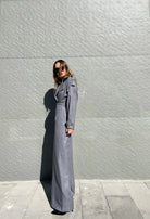OVERSIZED TRENCH TULUM ANTRASİT