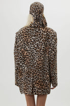 ELİ LEOPAR DESENLİ OVERSIZE BLAZER