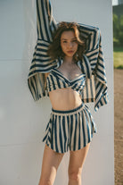 SAILOR KETEN BLAZER CEKET