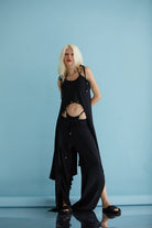 BLANCA BOW SİYAH PANTOLON