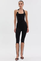 FORM LOGO DETAYLI KAPRİ FÜZO PANTOLON
